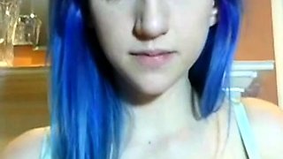 Amateur webcam girl masturbate big dildo