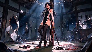 Bleach Babe Riding And Throating Compilation AI