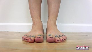 Bootylicious Tatted Dark haired COUGAR Kali Ryder Messy Ass job Sultry Backside Adore!