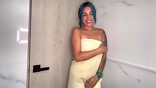 Dont Look Through The Bathroom Door Me In The Shower