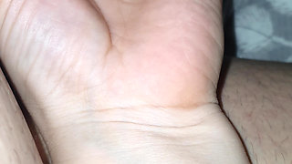 Cheating Step Mom Impressed by Step Son Size and Handjob his Dick