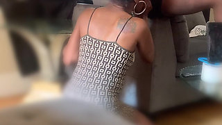 Pretty Pregnant Chick Sucked My Dick While Her Boyfriend Waited on Her