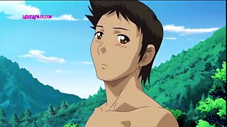 Horny Teen Couple Having Perv Sex In The Nature - Hentai Animation