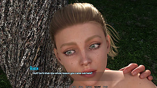 Stimulating My School GF Clitoris to Unrinate in The Nude Forest by Hoisting Her in Arms