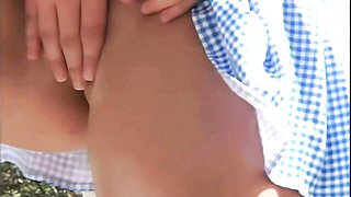 Fairytale Autumn Haze and Steven St Croix - double penetration movie - Titopia