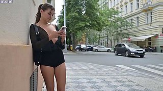 Sunny Strolls and Sultry Surprises: A Braless Adventure