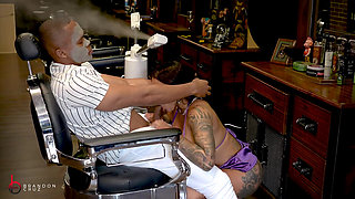 I Fuck a Big-assed Barber While She Cuts My Hair - Brandon Cruz & Mariana Martix