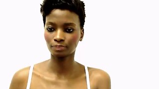 South African Babe With Black Beauty