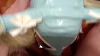 Preview - 23 mins of COUGAR throating wood and spunking in her jaws