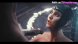 TiffanyWarmer Face Fuck Blowjob Cum in Mouth 3D Sex Compilation Trial