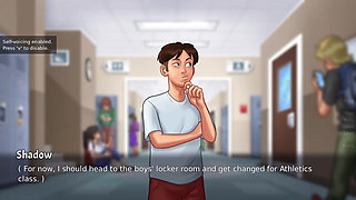 Summertime saga 1st day at college