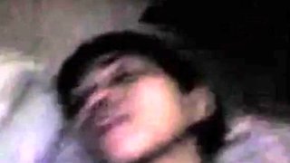 Amateur Asian Couple's First Night Together