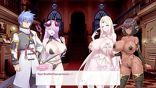 Hentai fuck, people, brothel