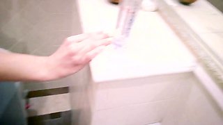 Nerd Student in Eyeglasses Hard Anal Home - Uniform