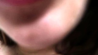 Small breasted teen babe fingers solo pussy in hot close up