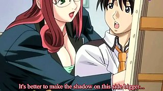 Cleavage 01 -- Sister Seduce Brother -- HENTAI UNCENSORED