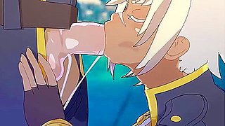 Big Blast Fury ( Hentai ) - Busty Blonde Get Fucked Outdoor With Car Toon