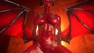 Oc Succubus in an Orgasmic Cowgirl