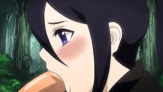 Nakatsukasa Tsubaki Sloppy Blowjob