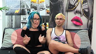 Sexy cute german teen showing off on webcam