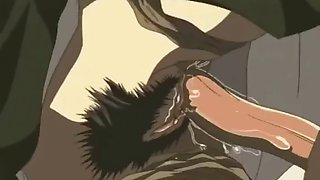 Sexy hentai girl is drilled in every hole