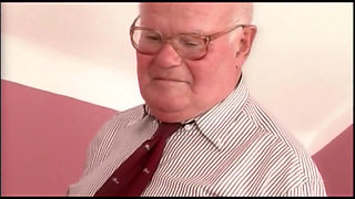 Three Bisexual Teen Lesbians Have a Foursome with a Old Man