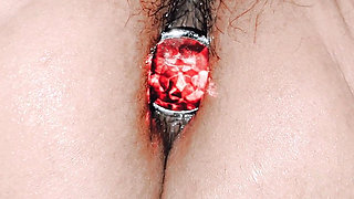 First Time Butt Plug Insertion and Then Fingering to Orgasm