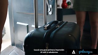 Girlsway - Anna Claire clouds covets strap-on anal from vacationing Kenna James - spanish subtitles