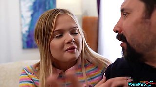 Coco Lovelock - Stepdad Tommy Gets Blow Job From Petite Blonde Daughter