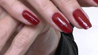 Exciting Long Red Fingernails, Ruined Orgasm, Lady Victoria Valente