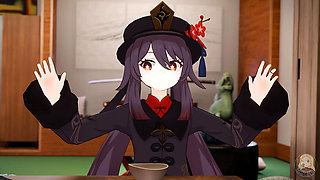 Lumine and Hutao tickling challenge