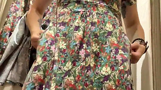 Getting Naked to Try on New Dresses in Public!