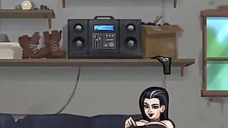 Summertime Saga V02014 Part 325 Wet Sex on the Sofa by Misskitty2k