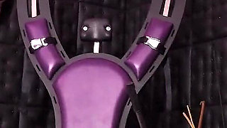 Lady Medea Mercyless Hard Cock Waxing on the Rack