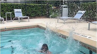 Bbw Ssbbw In Ebony Megatits In Pool