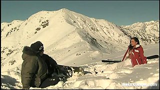 An Innocent Ski Trip Turns into a Sexfest for Sunny Jay - Private Porn Sex Videos