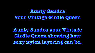 Aunty Sandra Layered up for You All Vgq 64B