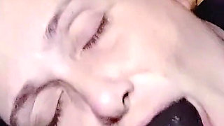 Big Black Cock Gets Slurped on by Lonely Step Mom She Gives Amazing Gumjobs