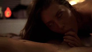 Gorgeous brunette babe fucked hardcore in the bathroom