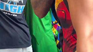 Last day of Carnival and there was exhibitionism, there was fucky-fucky in a public place and a cheating jizzing in my bootie.