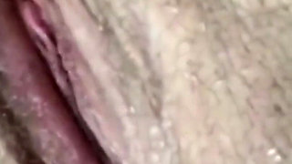 BBW beautiful fucking my wet pussy with rabbit vibrator