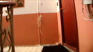 Small Titted Brunette Anja Toying Her Slit