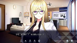 Japanese girls getting off in doujin style
