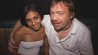 Latina Skinny Tits Theater Gangbang Facial Semen Blast