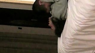 Hot black teen dressing up on hidden cam