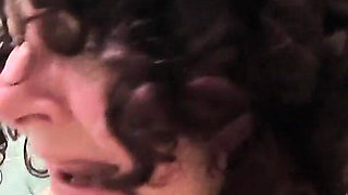 That Mutherfucker Chased Her Down to the Toilet N Jerked off in Her Face