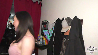 Sinn Sage Takes Off Her Dress And Gets Dicked By Her BF!