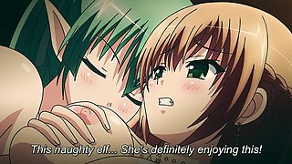 Hentai porn movie showing a virgin princess getting RAVAGED finally