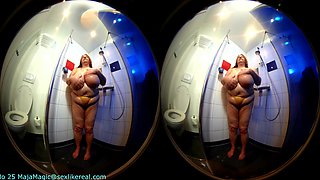 A Hot Shower For Busty Sarita - Big Tits Mature Bbw