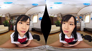 Japanese Teen's Creampie Passion in POV Heat